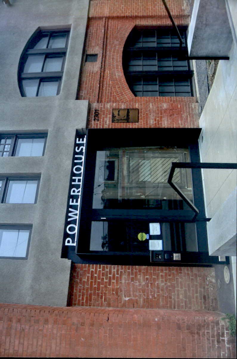 Front view of restored Geneva Powerhouse building.